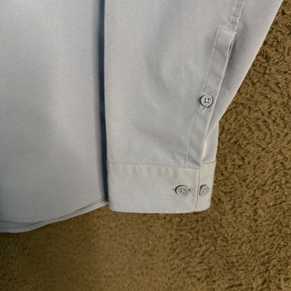 Lululemon Shirt Mens XL Blue Commission Long Sleeve Button Up Stretch Casual - Picture 4 of 12